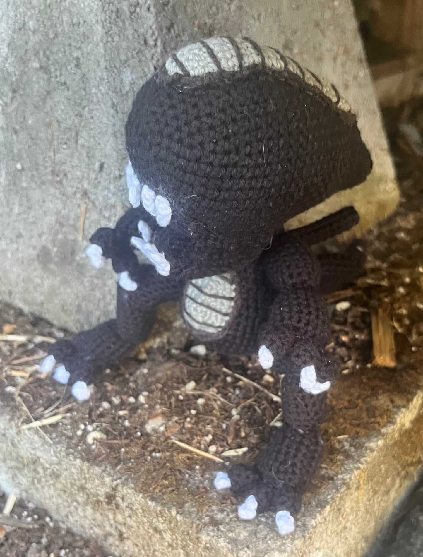 Alien Amigurumi Crochet Doll Horror Movie