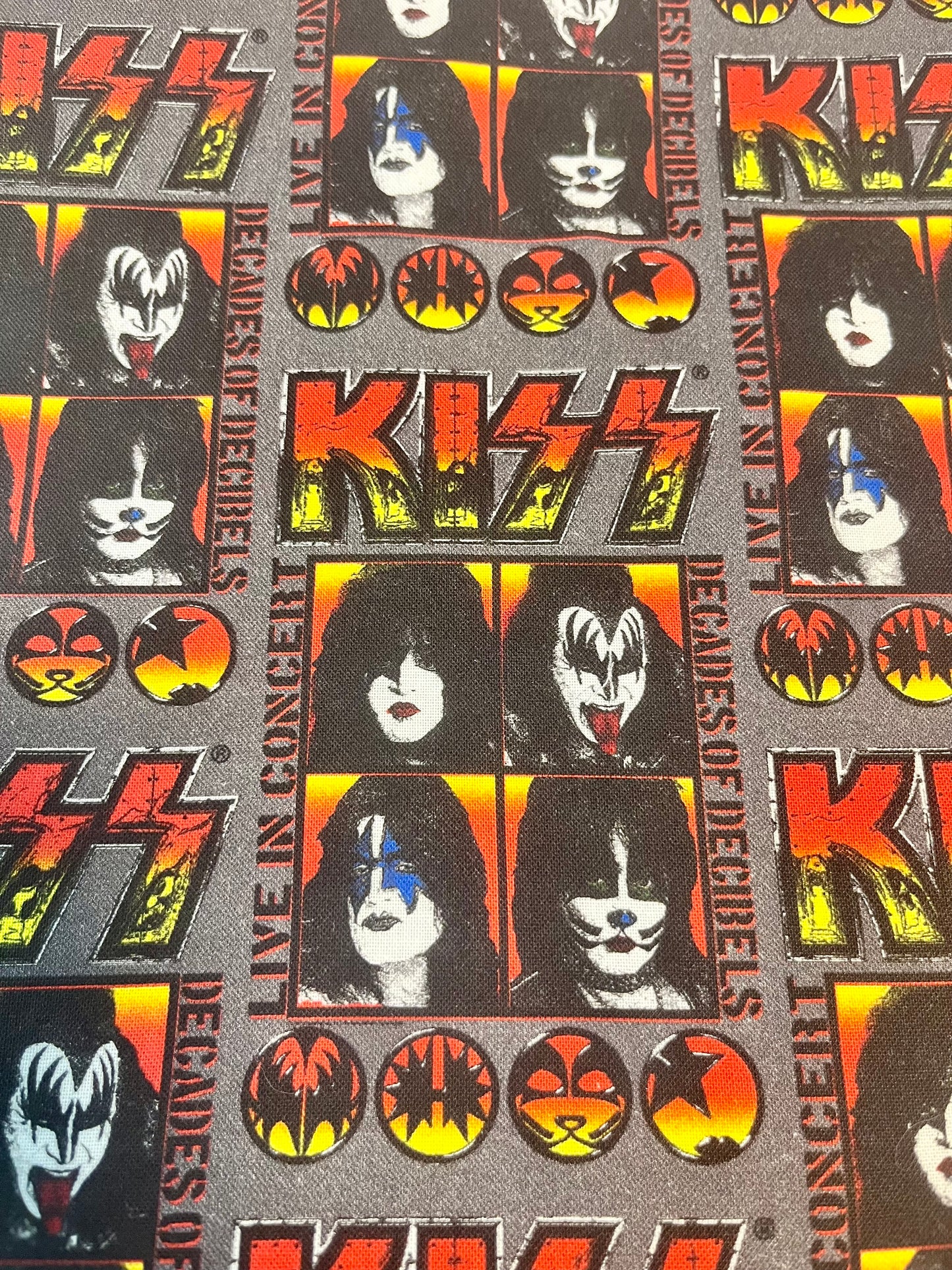 Project Bag for Cross Stitch with Rock Stars