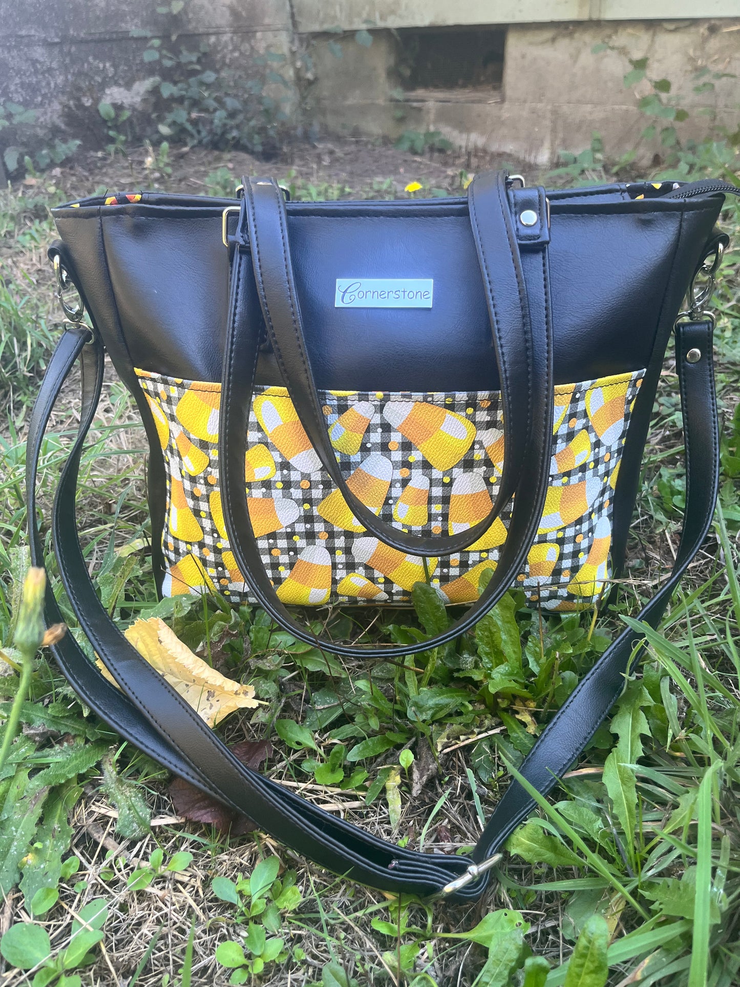 Becca bag with crossbody strap included