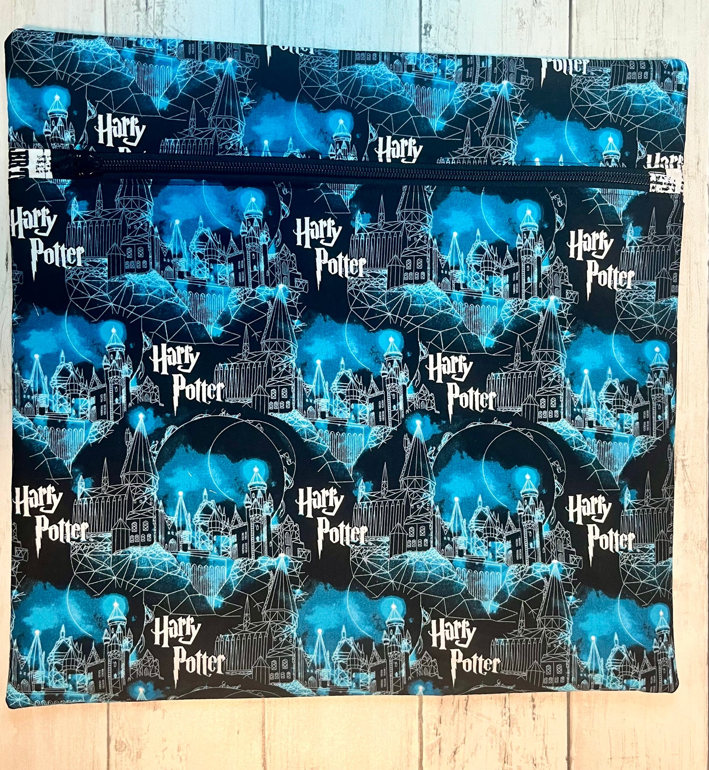 Project Bag for Cross Stitch with wizards