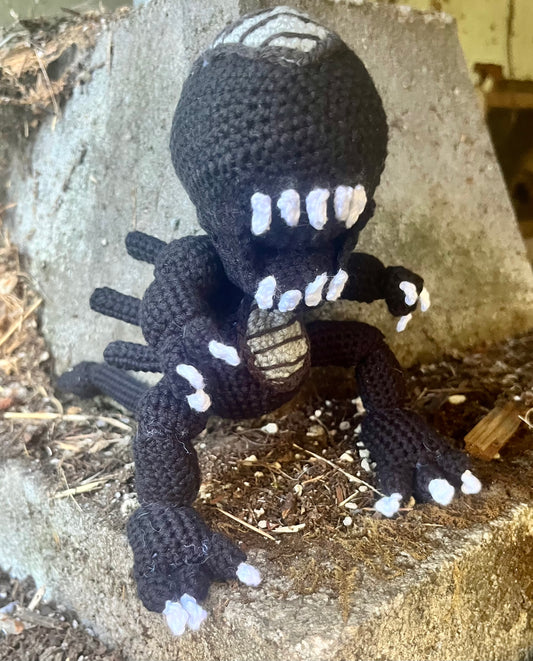 Alien Amigurumi Crochet Doll Horror Movie